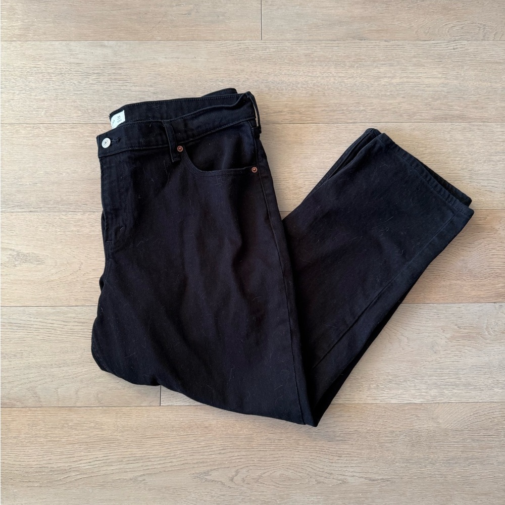 Abercrombie & Fitch Mid Rise 90’s Straight Jeans